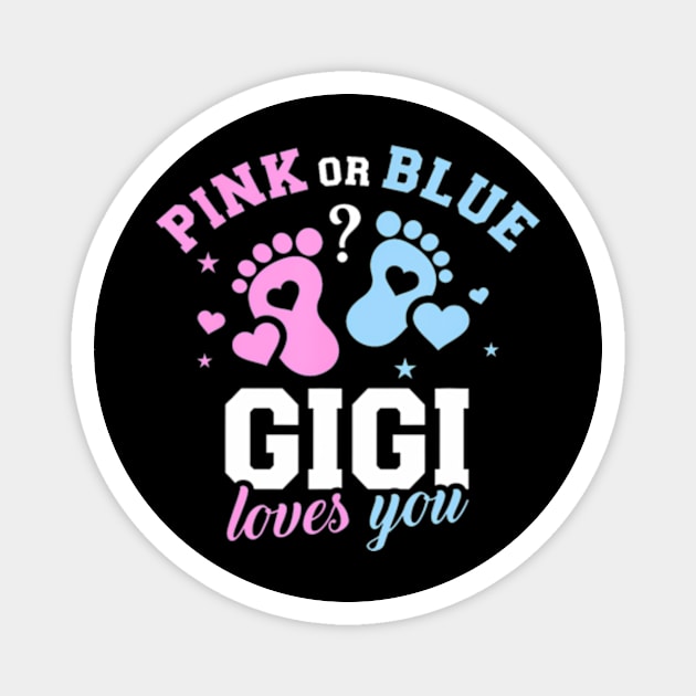 Gender reveal gigi Magnet by Eduardo